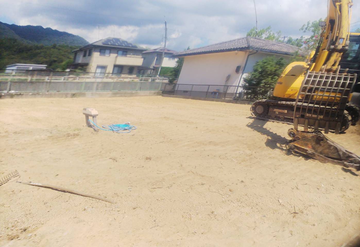 木造２階建解体の画像