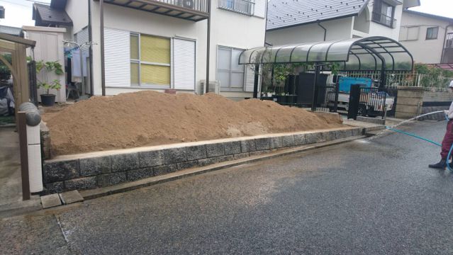 ガーデニングハウスの撤去の画像