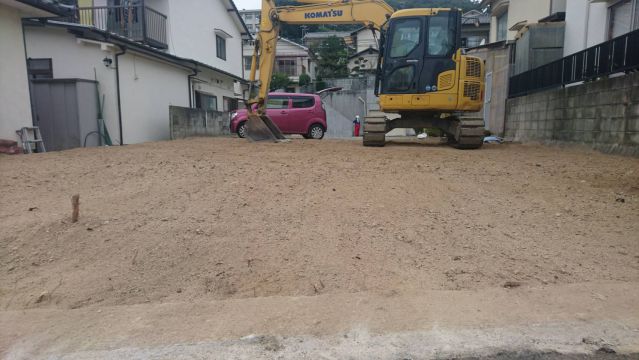 木造２階建解体工事in大町の画像