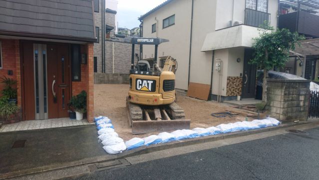 ２階建木造解体in西霞町の画像