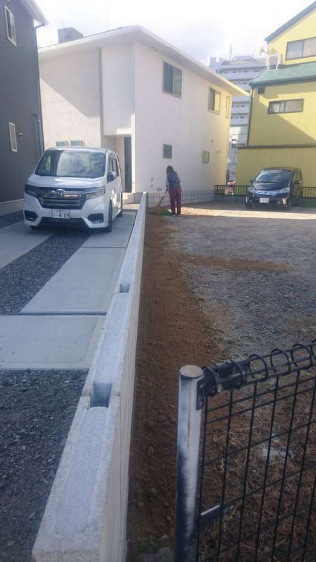 ブロック施工工事ｉｎ古市の画像