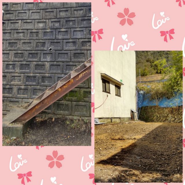 二階建木造解体in安芸郡上瀬野の画像