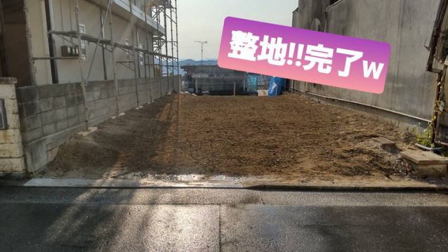 2階建て木造家事現場ｉｎ清水ヶ丘の画像