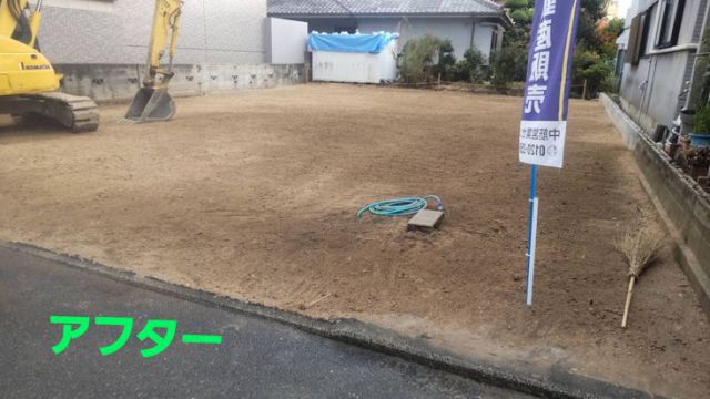 木造２階建解体ｉｎ安佐南区（西原）の画像