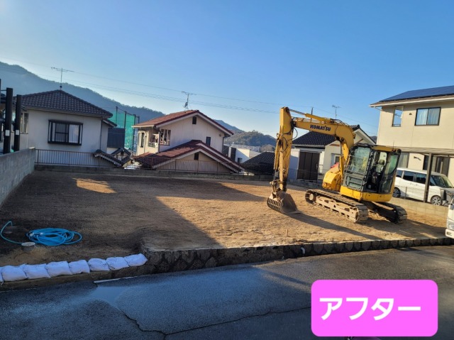 軽量鉄骨造解体in焼山松が丘の画像