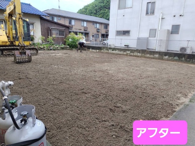 1階はRC,2階は木造の解体でしたin海田の画像